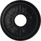 Ekena Millwork Tirana Ceiling Medallion (Fits Canopies up to 4 3/4"), 13 7/8"OD x 3 3/4"ID x 1 1/4"P, Steel Gray CM13TISGS - alternate 1